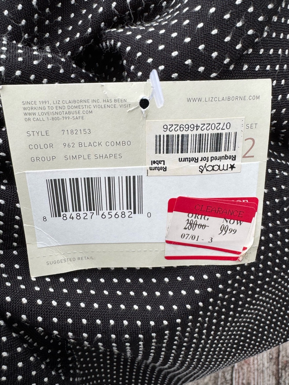 Classic Black Pindot Pencil Skirt Suit- Women's Professional - Picture 16 of 16